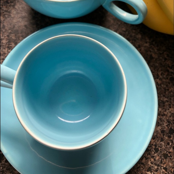 Rare vintage Galaware 1950’s espresso set - Picture 4 of 7